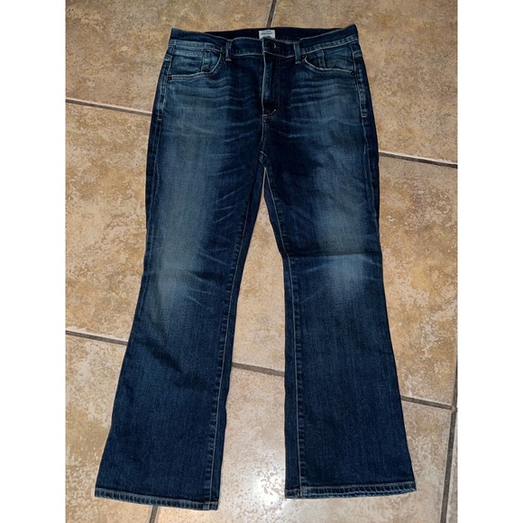 Citizens of Humanity Denim - Citizens Of Humanity Fleetwood Crop High Rise Flare Jeans Size 29
